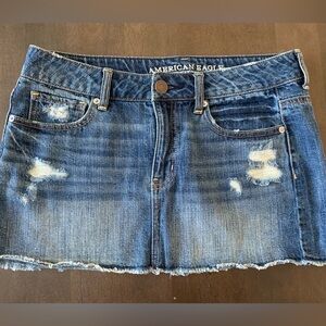 American Eagle Jean Skirt. Size 6